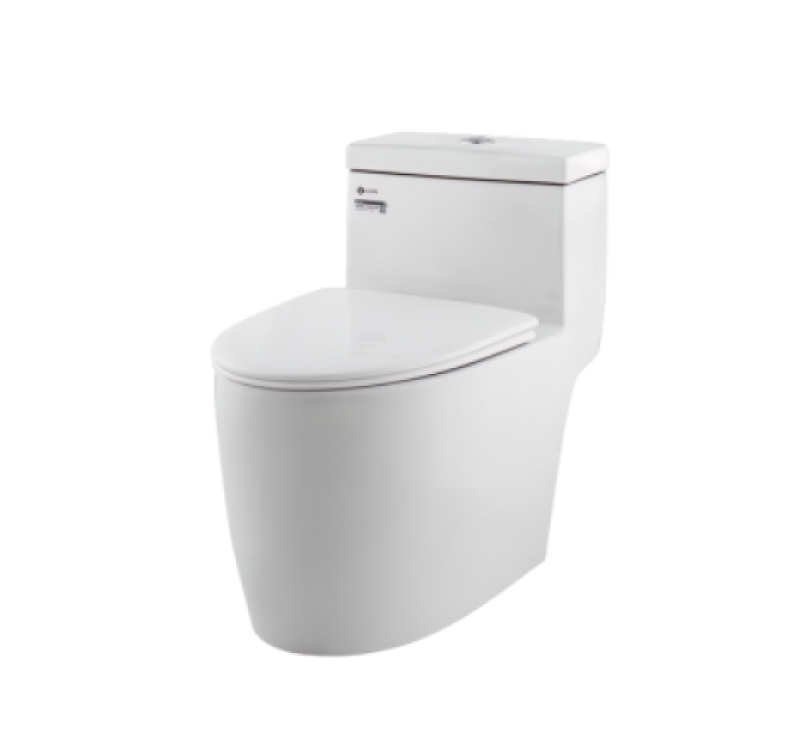 Bồn Cầu Bệt két liền trắng TC-BL164