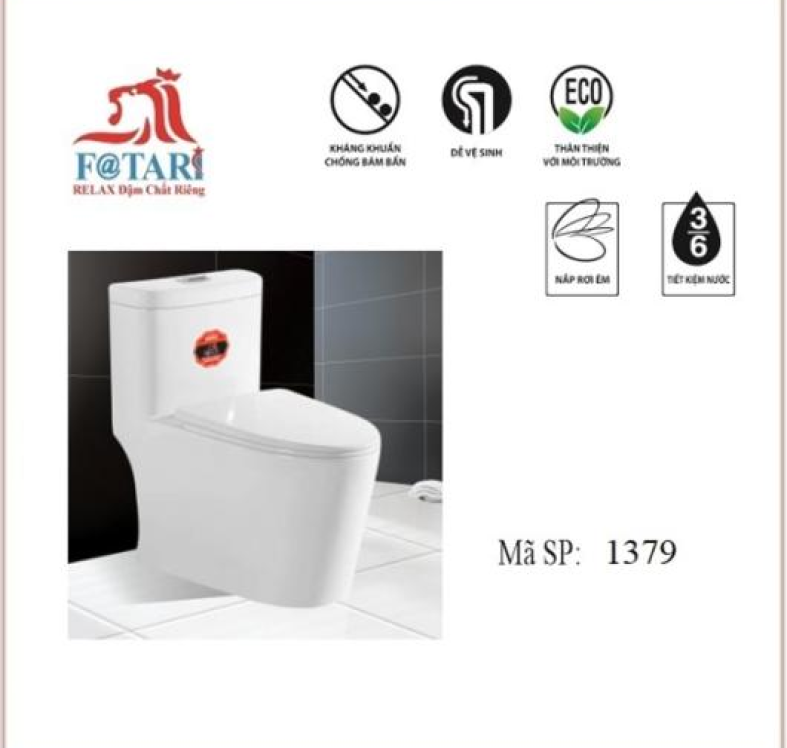 BỒN CẦU SUÔN NHỎ FOTARI F1379