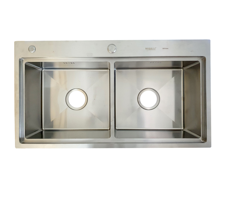 Chậu rửa chén bát 2 cân BossEU BS8245CS2