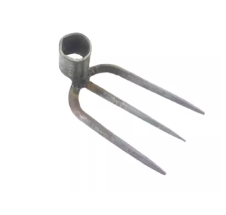 Cào cỏ 3 răng tròn, móc rơm 3 móc