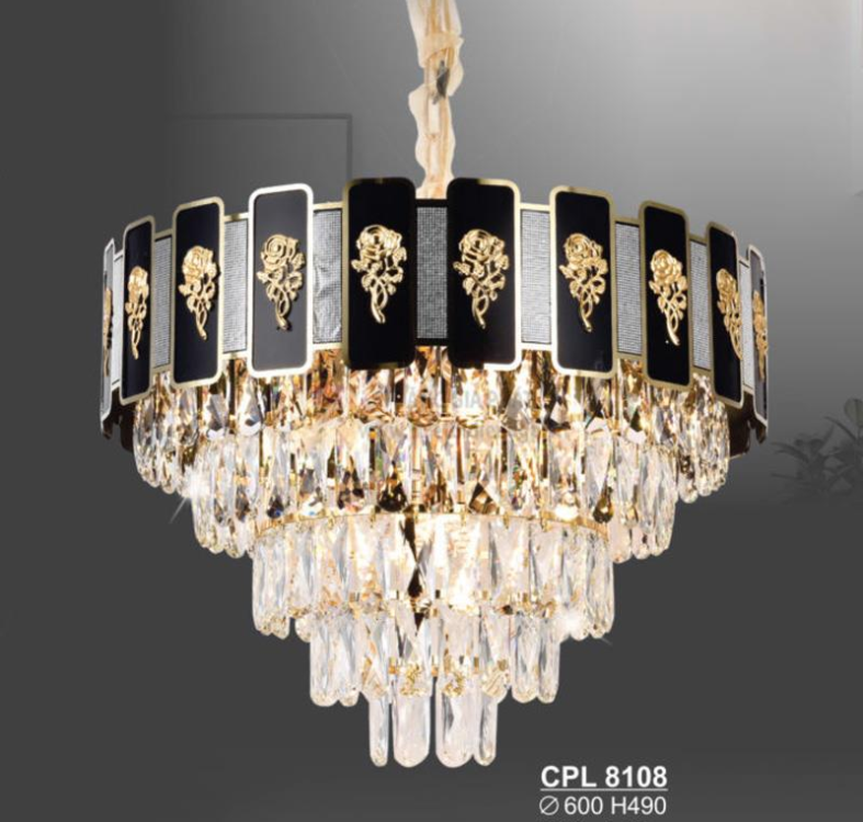 Đèn chùm Pha Lê Sano - E14*L12 - Ø600*H490
