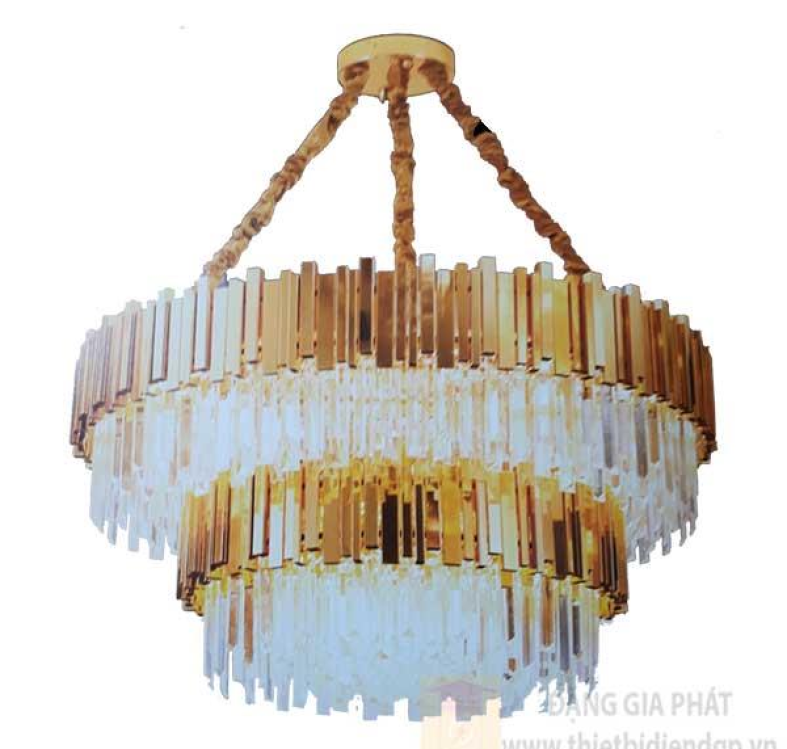 Đèn chùm pha lê Sano Ø800xH400mm E14x19 Led SMD