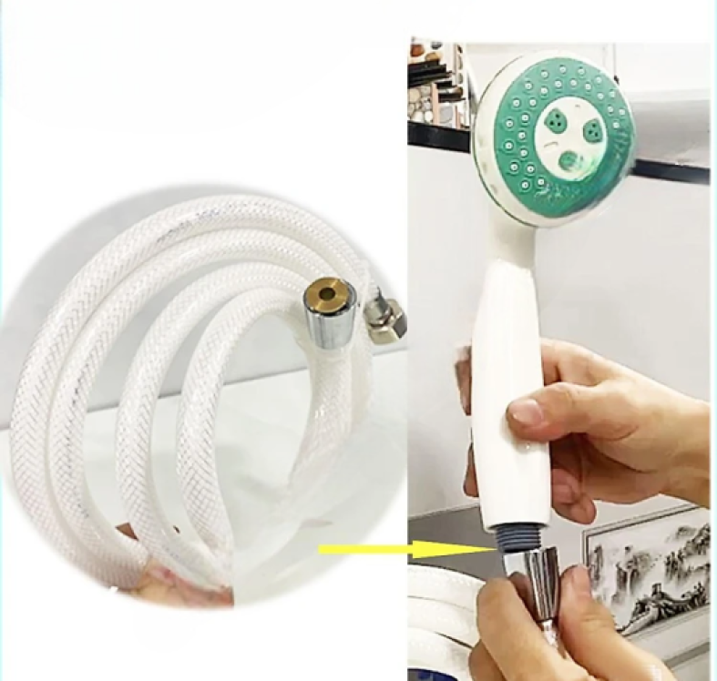 Dây sen nhựa KAG-DSN2000-2m cao cấp,dây dẫn nước vòi sen vòi xịt 2m dây bằng nhựa chịu áp lực tốt