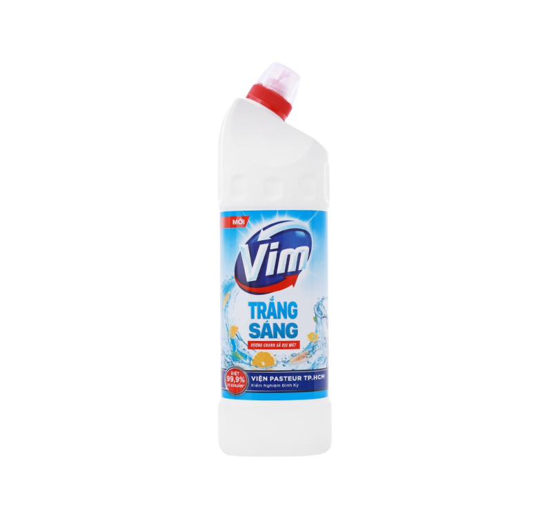 Gel Tẩy Bồn Cầu Vim Trắng Sáng 880ml