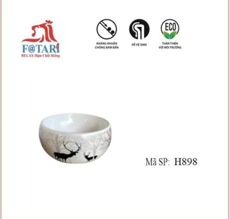 LAVABO TRÒN HƯƠU H898