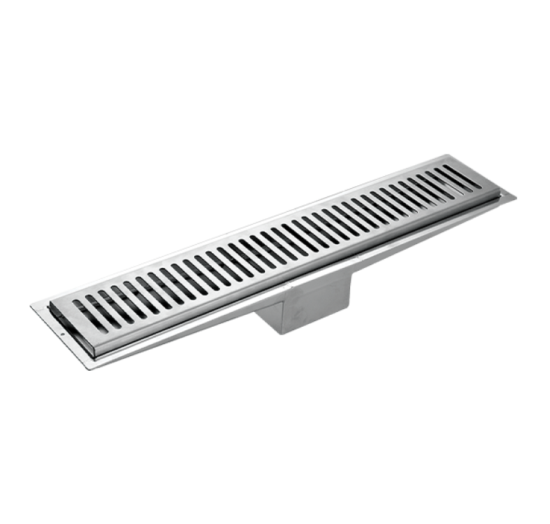 Phễu Thoát Sàn INAX PBFV-600 Kích Thước 126 x 600mm Phi 60