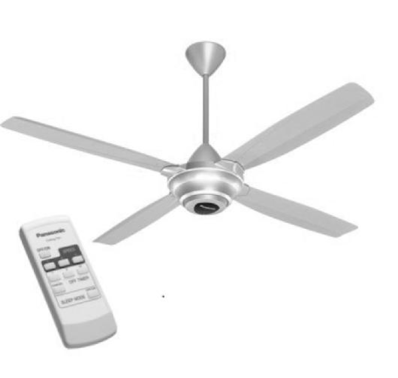 Quạt trần 4 cánh Panasonic F-56MZG-S-bạc