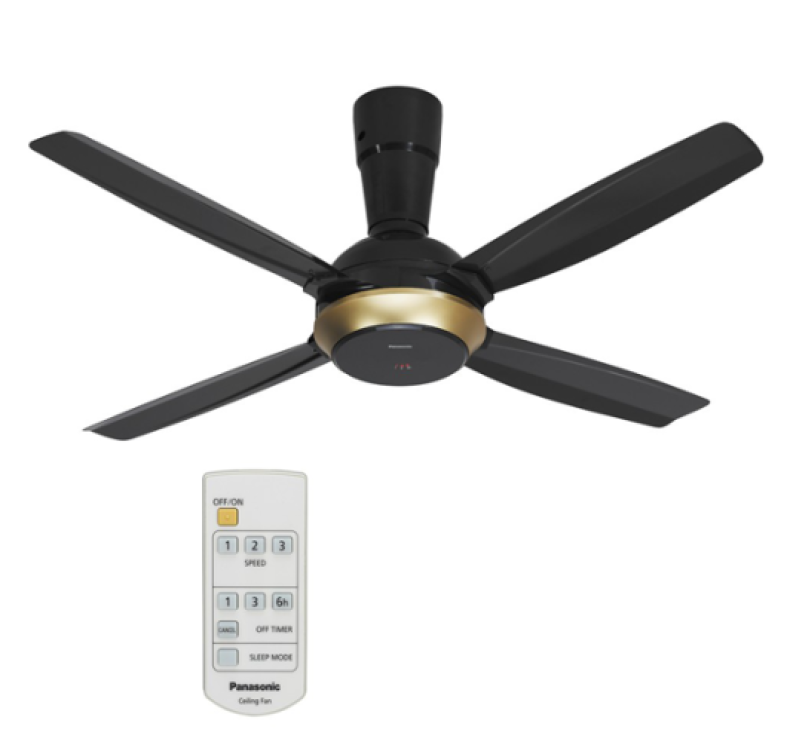 Quạt trần 4 cánh Panasonic F-56XPG-đen