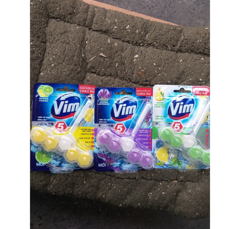 Viên Vệ Sinh Bồn Cầu Vim 55g