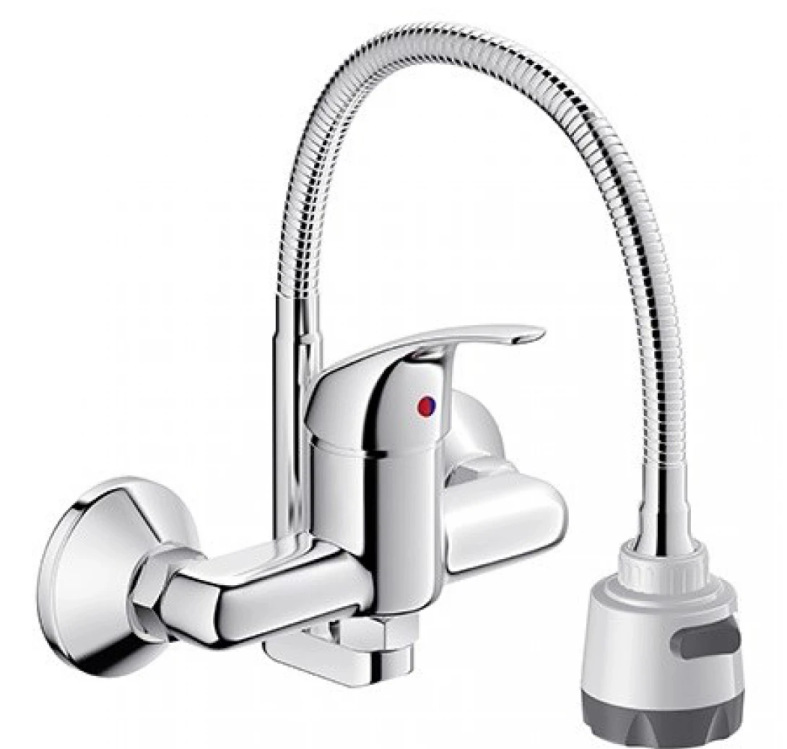 Vòi Bếp Viglacera VG712 (VG712M) Nóng Lạnh Gắn Tường