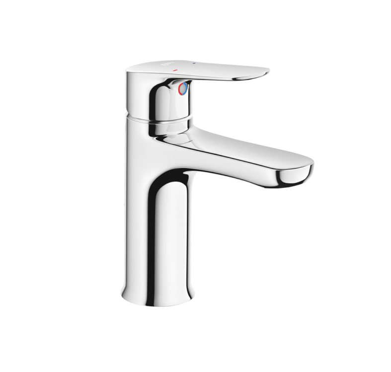 Vòi Chậu Lavabo Inax LFV-1402S-R Nóng Lạnh Kèm Trụ Xả Lật