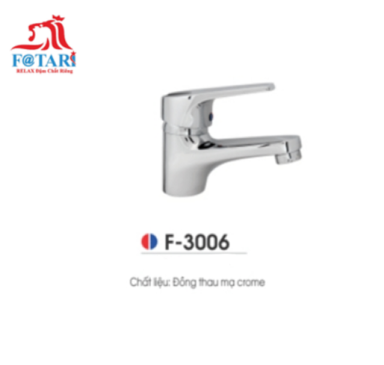 VÒI LAVABO NÓNG LẠNH FOTARI F - 3006