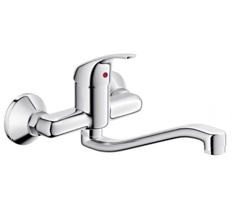 Vòi Bếp Viglacera VG701 Nóng Lạnh Gắn Tường