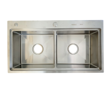 Chậu rửa chén bát 2 cân BossEU BS8245CK2