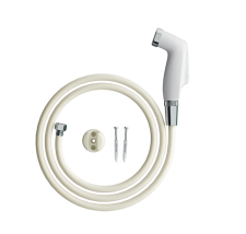 Vòi Xịt Toilet Inax CFV-102A Bằng Nhựa PVC Màu Kem