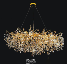 Đèn chùm pha lê Sano W450*L1200, E14*L12