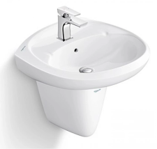 Chậu Rửa Lavabo Viglacera VTL3/VI5 Chân Treo