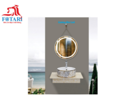 Tủ Lavabo bàn đá GD-04, H875, BD-014V