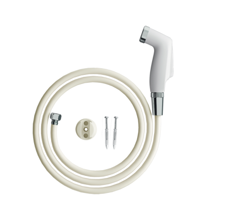 Vòi Xịt Toilet Inax CFV-102A Bằng Nhựa PVC Màu Kem