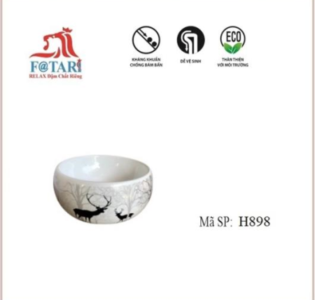 LAVABO TRÒN HƯƠU H898