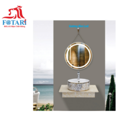 Tủ Lavabo bàn đá GD-04, H875, BD-014V