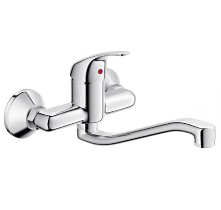 Vòi Bếp Viglacera VG701 Nóng Lạnh Gắn Tường